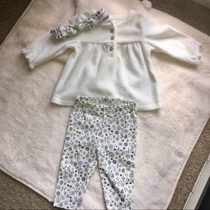 Carter’s 3pc Matching Outfit NWOT